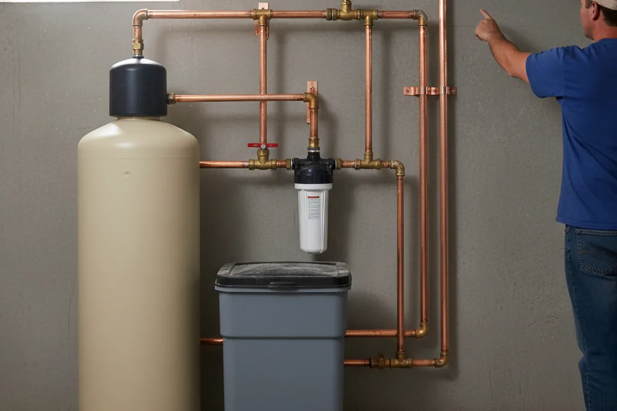 Whole-house water treatment system installed in Humboldt